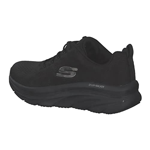 Skechers Women's Vegan D'lux Walker Sneaker, Black