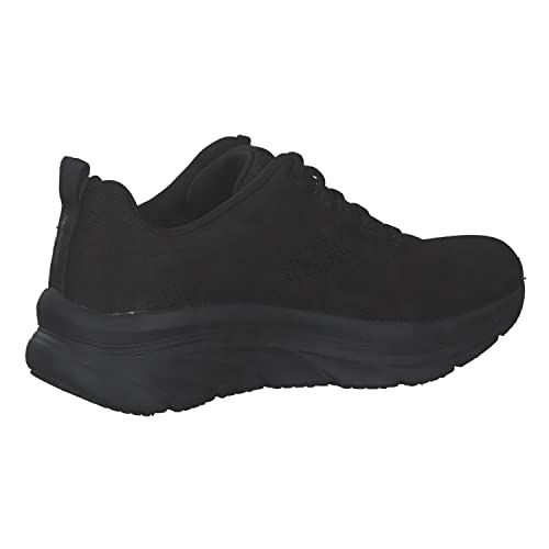 Skechers Women's Vegan D'lux Walker Sneaker, Black