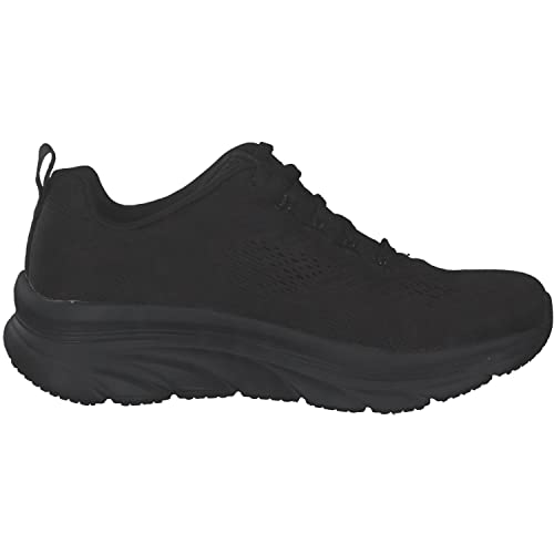 Skechers Women's Vegan D'lux Walker Sneaker, Black