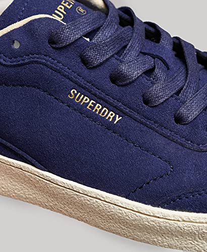 Superdry Vegan Retro Sleek Navy Sneaker, Women's UK 5