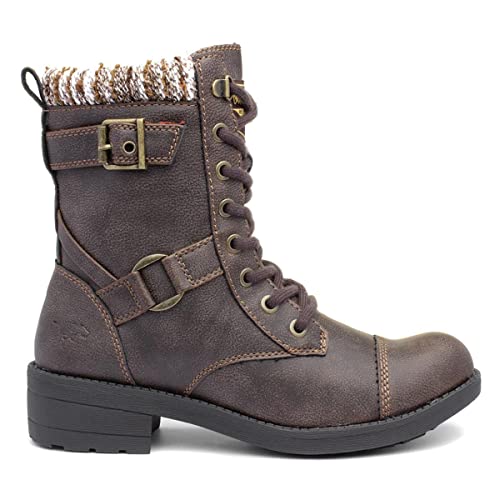 Vegan Brown Ankle Boots for Women