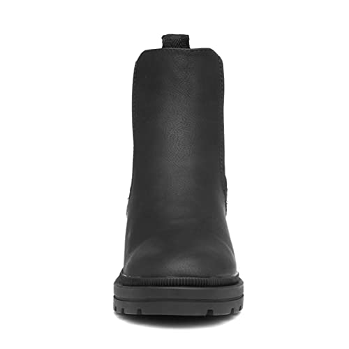 Rocket Dog Iggie Vegan Fashion Boot (Black, Size 6)