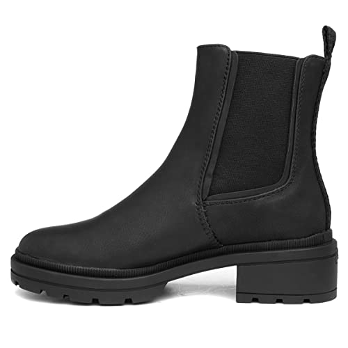 Rocket Dog Iggie Vegan Fashion Boot (Black, Size 6)