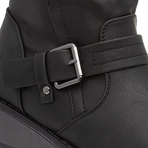 Heavenly Feet Hannah Vegan Black Boot - UK 5