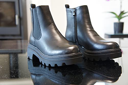 IVACHY Vegan Chelsea Boots - Elastic Stretch Ankle Strap