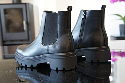 IVACHY Vegan Chelsea Boots - Elastic Stretch Ankle Strap