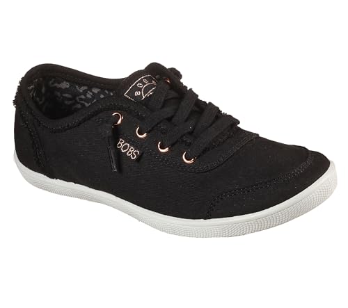 Vegan Black Canvas Sneakers by Skechers, UK 6.5