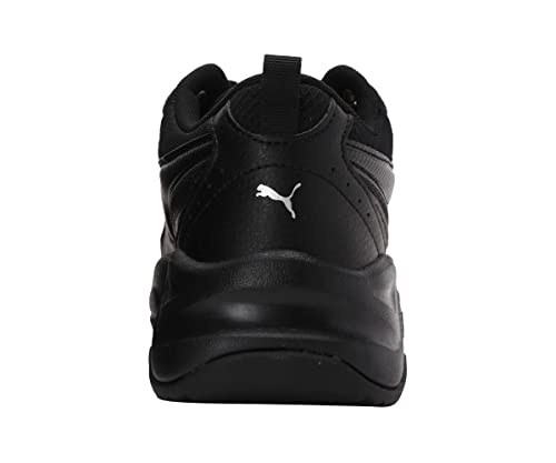 PUMA Women's Cilia Trainers, Black Silver Peach, UK 7