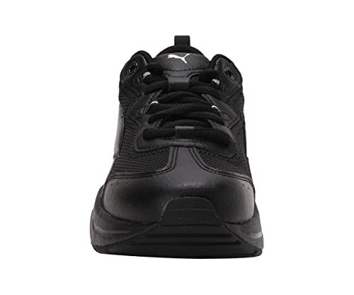 PUMA Women's Cilia Trainers, Black Silver Peach, UK 7