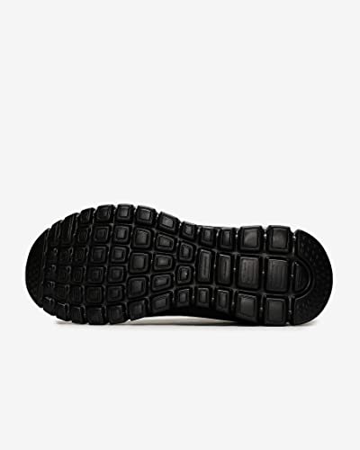 Skechers Women's Vegan Sneaker, Black Mesh, 5 UK