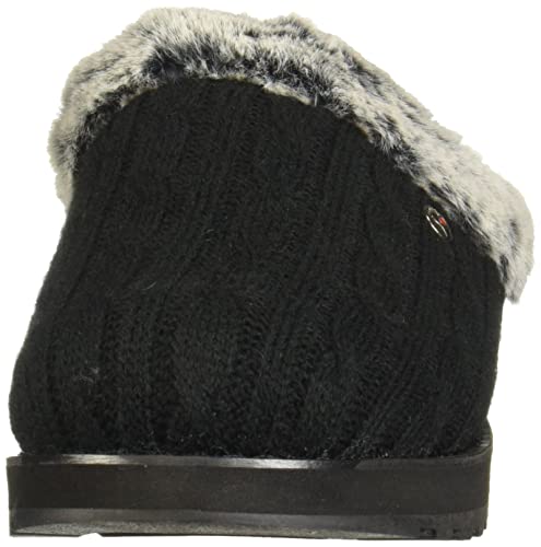 Vegan Black Slip On Shoes - Skechers Keepsakes