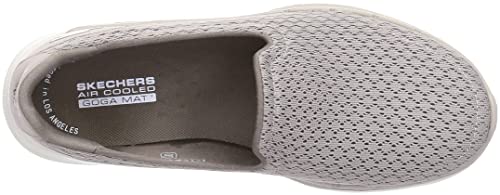 Vegan Taupe Sneaker: Skechers Women's GO Walk 6