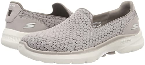 Vegan Taupe Sneaker: Skechers Women's GO Walk 6