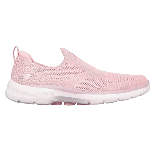 Skechers GO Walk 6 Glimmering Sneaker - Vegan, Lt Pink