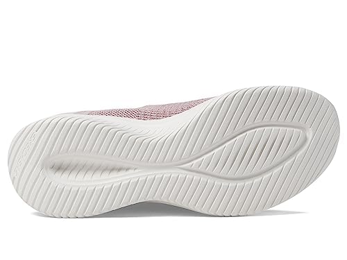 Vegan Skechers Ultra Flex Sneaker, Mauve Trim, Size 5