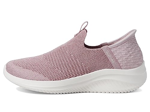 Vegan Skechers Ultra Flex Sneaker, Mauve Trim, Size 5