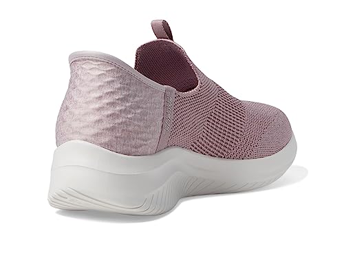 Vegan Skechers Ultra Flex Sneaker, Mauve Trim, Size 5