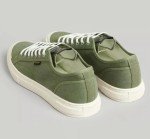 Retro Vegan Faux Vulc Low-Top Sneakers
