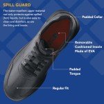 Vegan Black Men's Slip Resistant Trainers