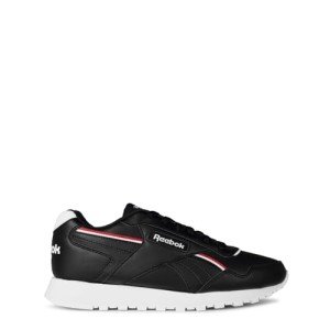 Glide Vegan Sneaker, Black/White/Red, Size 11 UK