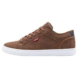 Levi's Vegan COURTRIGHT Sneaker, BROWN, 9 UK