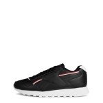 Glide Vegan Sneaker, Black/White/Red, Size 11 UK