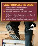 Caiman Vegan Waterproof Safety Hiker, Black/Graphite