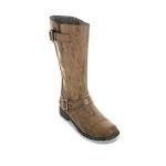 Rocket Dog Vegan Biker Boots, Brown, Women's UK 6