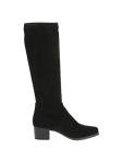 Black Vegan Calf Boot - Women's Size 6.5 UK