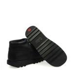 Vegan Black Kids Kickers Hi Boots (UK 6)
