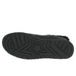 Black Vegan Wedge Winter Fashion Boot by Skechers