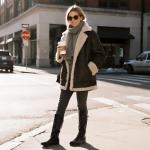 Vegan Fur-Lined Knee High Winter Boots - Size 9/7