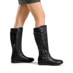 Vegan Fur-Lined Knee High Winter Boots - Size 9/7