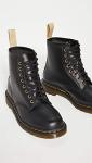 Dr. Martens Black Vegan Classic Boots - UK 3