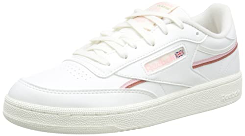 Reebok Women's Club C 85 Vegan Sneaker, Chalk Pink