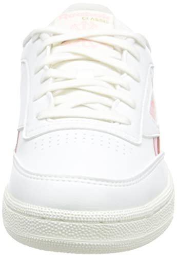 Reebok Women's Club C 85 Vegan Sneaker, Chalk Pink