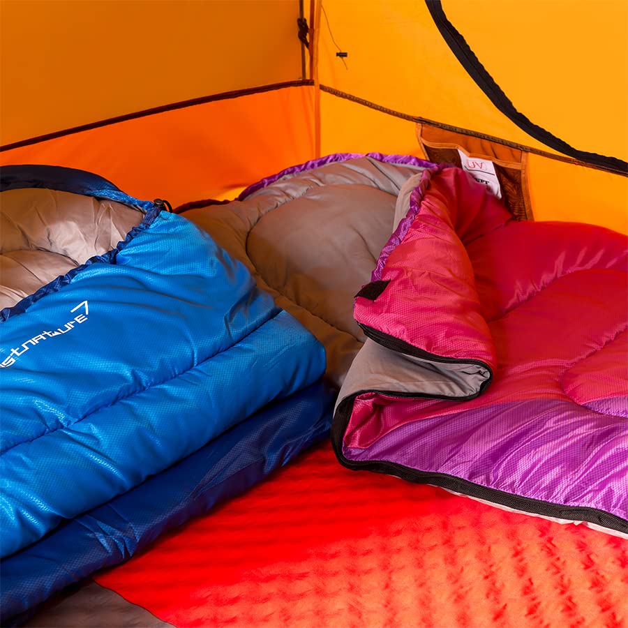 Lightweight Compact 4 Season Sleeping Bag for Adults and Kids
