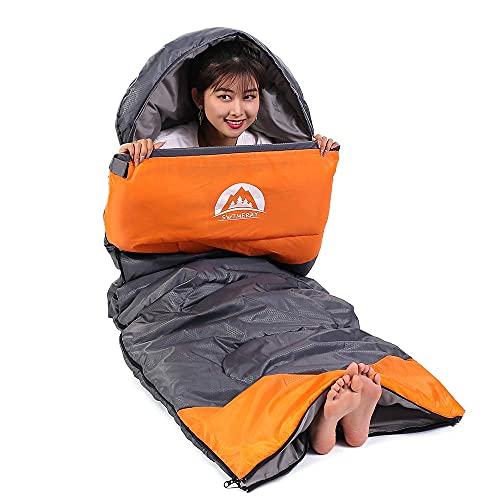 Versatile 3-Season Sleeping Bag for Camping & Hiking
