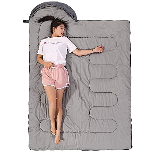 Versatile 3-Season Sleeping Bag for Camping & Hiking