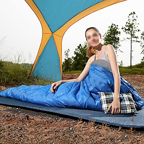 Yaheetech Lightweight Single Envelope Sleeping Bag, Blue