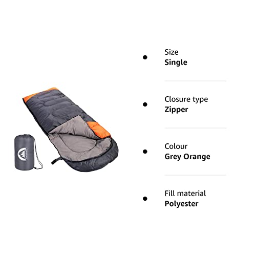 Versatile 3-Season Sleeping Bag for Camping & Hiking