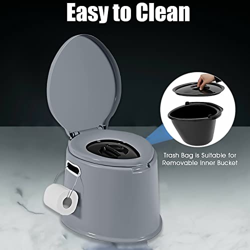 Portable Compact Toilet for Camping and Hiking