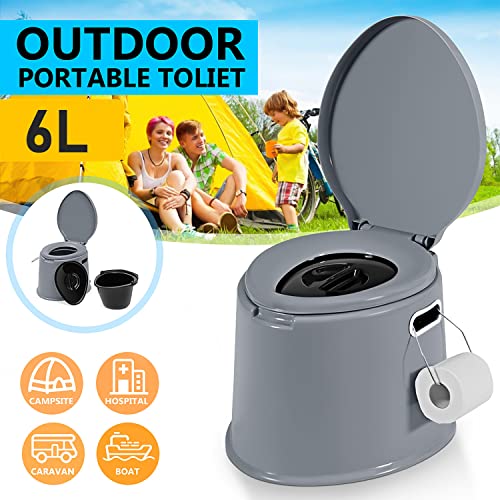 Portable Compact Toilet for Camping and Hiking