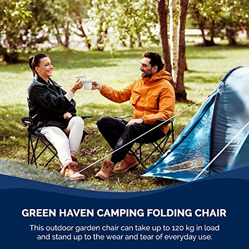 Portable Folding Camping Chair, Lightweight with Cup Holder