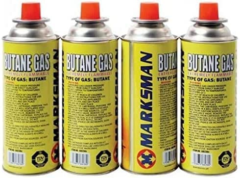 Portable Gas Cooker Stove + Butane Bottles: Camping Essential