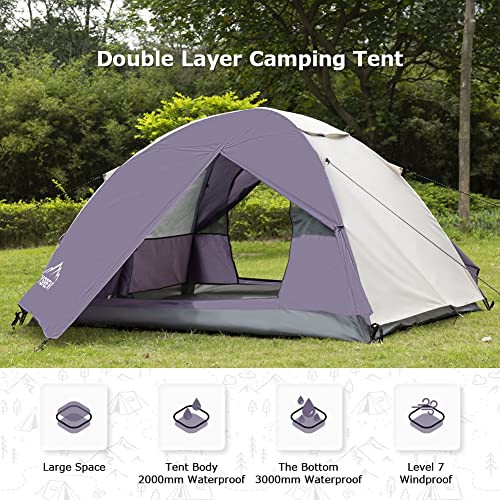 Waterproof Camping Tent for 2 People