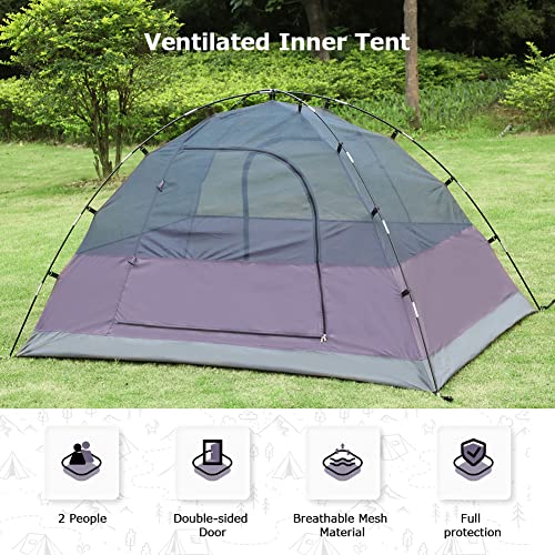Waterproof Camping Tent for 2 People