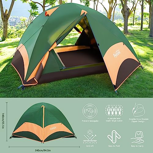 Camping Dome Tent | Waterproof | 4 Person