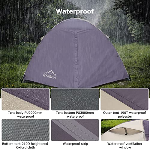 Waterproof Camping Tent for 2 People