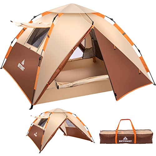 4 Person Family Dome Tent, Waterproof and Windproof